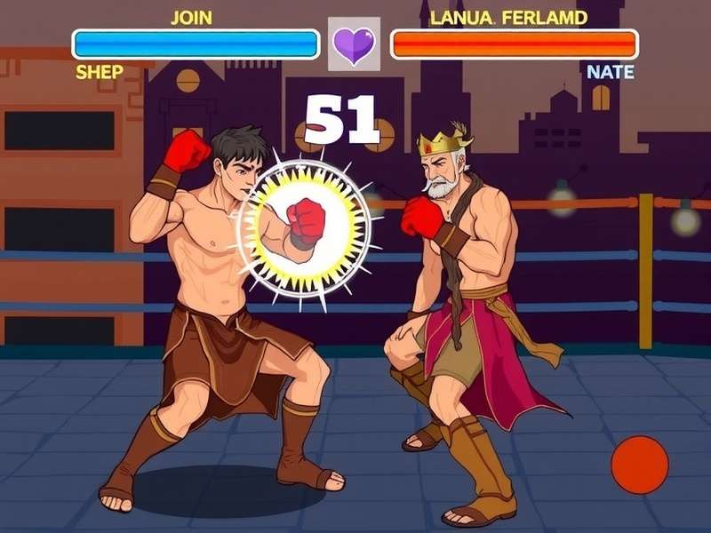 Desi King Puncher Game Screenshot